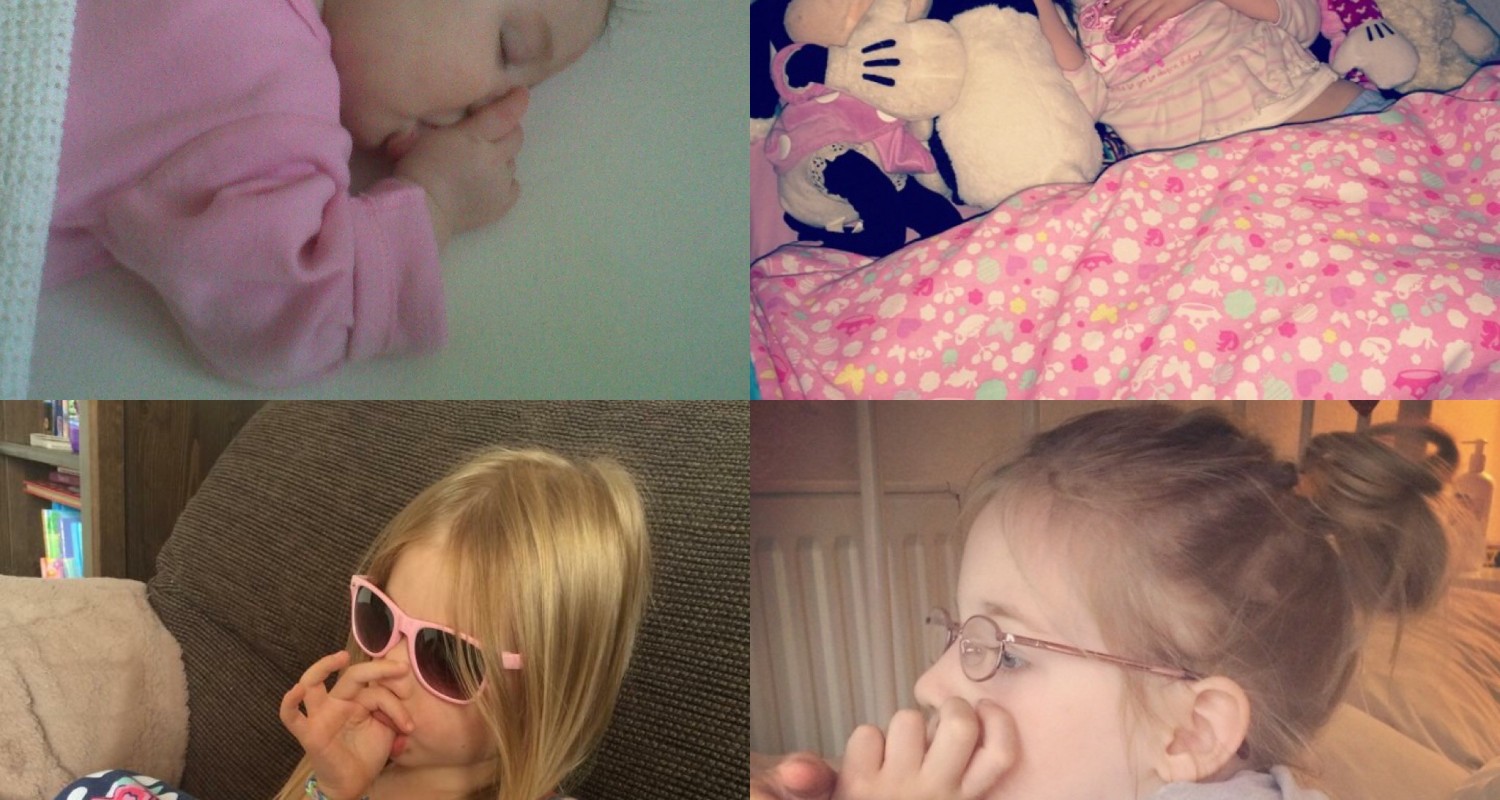 Thumb sucking remedy for Eva