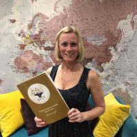 Jo Bates, Founder of Thumbsie BBWA Silver Winner for Made in the UK