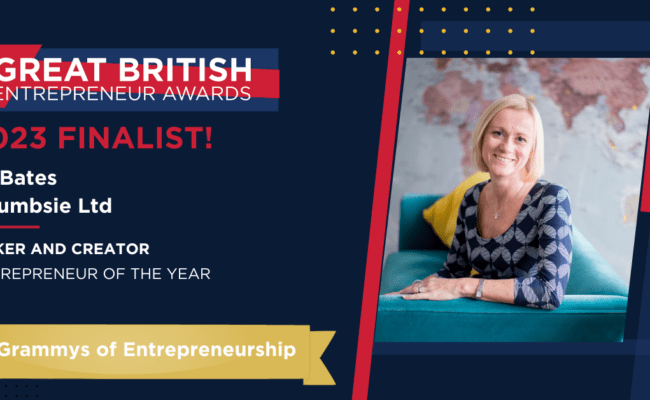 Maker & Creator Entrepreneur The Great British Entrepreneur Awards 2023 Finalist