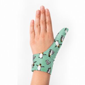 Penguin on hand