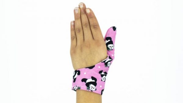to stop thumb sucking panda thumb guard
