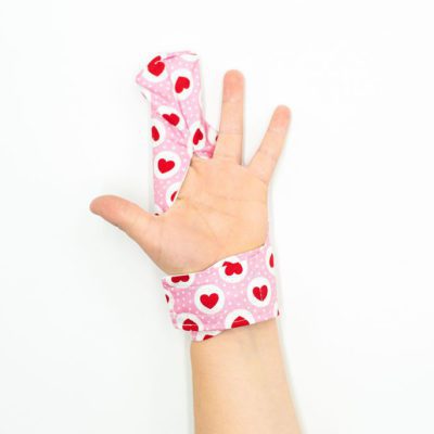Love Hearts Thumbsie® Finger Guard
