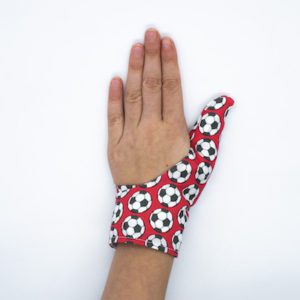 Back of the Net - Red Thumbsie® Thumb Guard