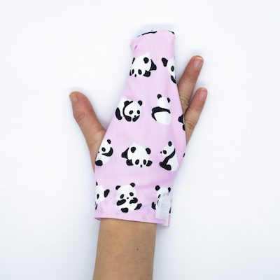 Pink Panda Thumbsie® Finger Guard