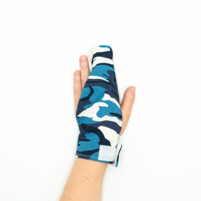 Blue Camo Thumbsie® Finger Guard