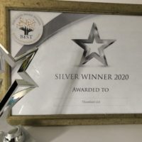 Thumbsie silver Winner BBWA